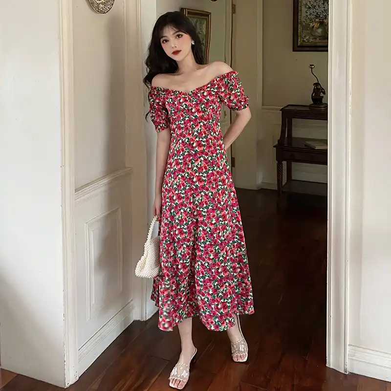 cute tropical dresses