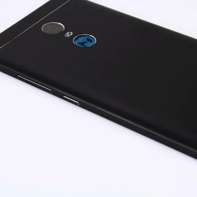 Чехол на заднюю крышку для Xiaomi Redmi Note 4 глобальная версия/Note 4X металлическая задняя дверь батарея чехол+ кнопки камеры стекло