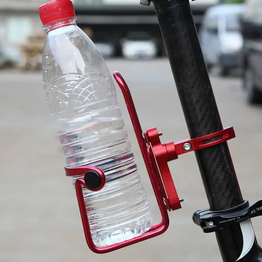 Держатель для велосипедной бутылки адаптер наружная велосипедная фляга для воды зажим Стойка для сидения держатель руля крепление бутылки для воды аксессуары