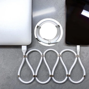 

Magnetic Storage Cable 3A Micro USB Quick charge 3.0 Fast Charging Magnet USB TypeC Mobile Phone Charger For iPhone 11 X Samsung