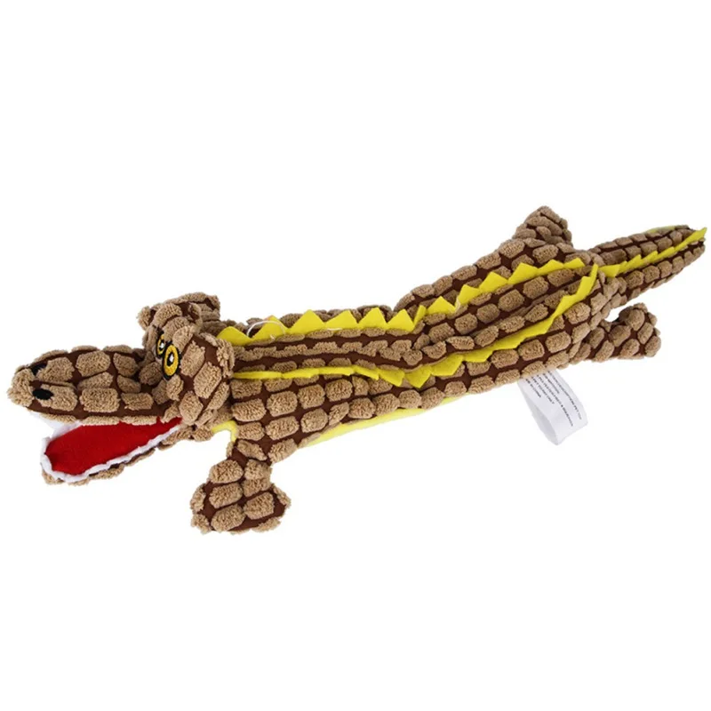 Alligator dog toy no stuffing Clearance