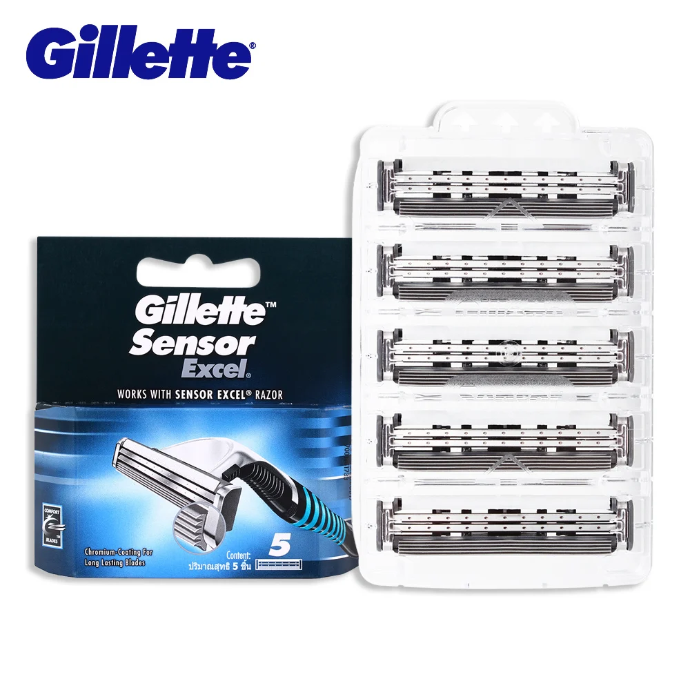 Gillette мужское бритвенное лезвия бритва безопасные бритвенные головки для
