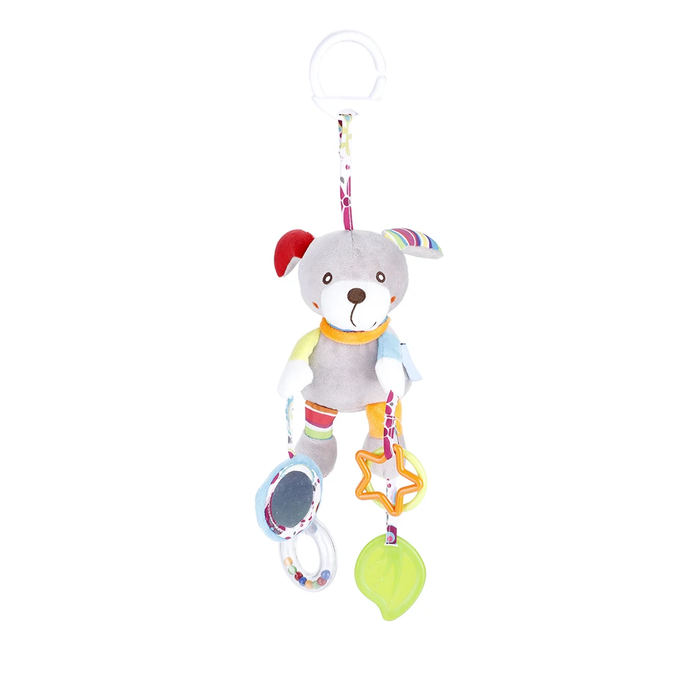Детские мягкие красивые игрушки-животные, детская коляска, передвижные подвесные Погремушки для новорожденных, плюшевая игрушка для новорожденных, игрушки для малышей