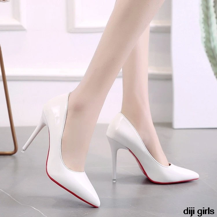 red sole pumps
