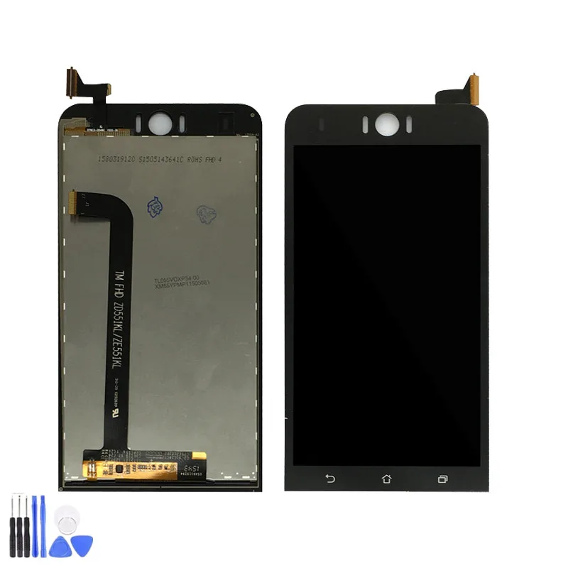 5 &quotдля Asus Zenfone Selfie ZD551KL Z00UD ЖК-дисплей панель матричный монитор Сенсорный экран