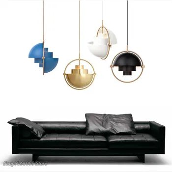 

modern LED pendant lights Nordic Designer dining room hanging lamps study bedroom bedside creative semicircular light fixtures