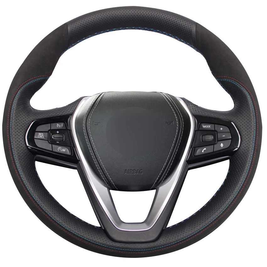 Черная натуральная кожа черная замша для BMW G30 530i 540i 520d 530e 2016-2018 G32 630i 630d 2017-2018 |