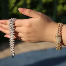 15 мм браслет-цепочка для мужчин