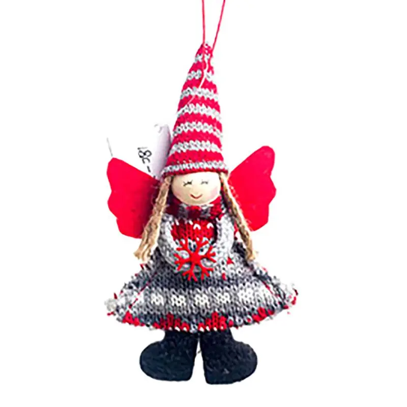 7A Christmas Angel Girl Boy Desktop Dolls Xmas Tree Ornament Natal Noel Christmas Decoration for Home New Year Kids Gifts - Цвет: 7A