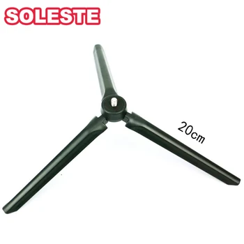 

SOLESTE 20cm Portable tripod photography camera stand tripod selfie for ringlight smartphone selfie live studio support dropship