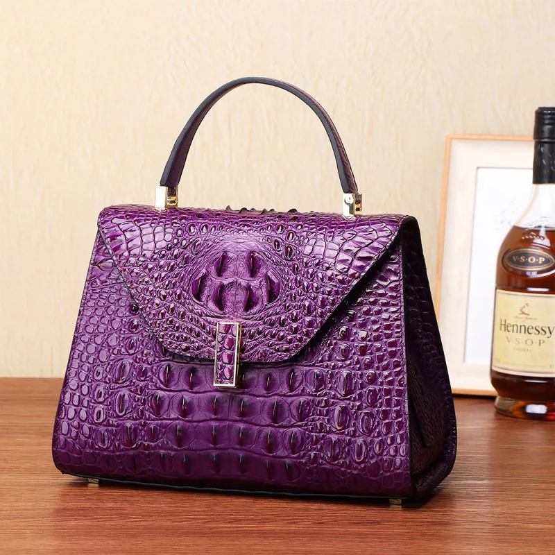 

Cow leather Bags For Women Female Handbag Crocodile Pattern Brand Designer Shoulder Bags Crossbdy Bag High Quality 2019 New Bags