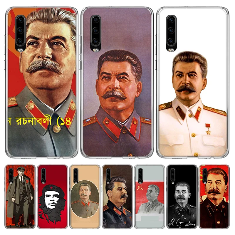 Русский Сталин Ussr чехол для телефона Huawei P40 P30 P20 Mate 30 20 10 Pro P10 Lite P Smart Z + 2019 оболочка