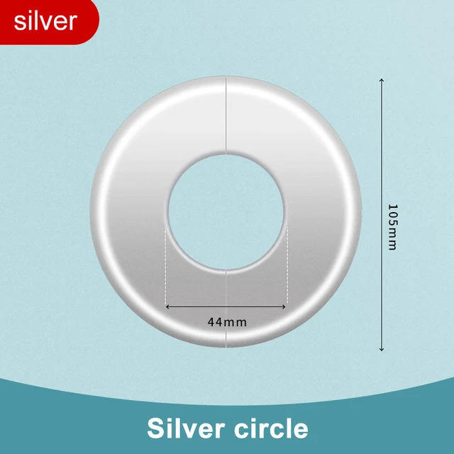 Blank Panel With Outlet Hole Decorative Shielding Cover 86 Type Threaded Socket Fake Switch Plugging Hole Perforated Whiteboard Aperture 44 mm D