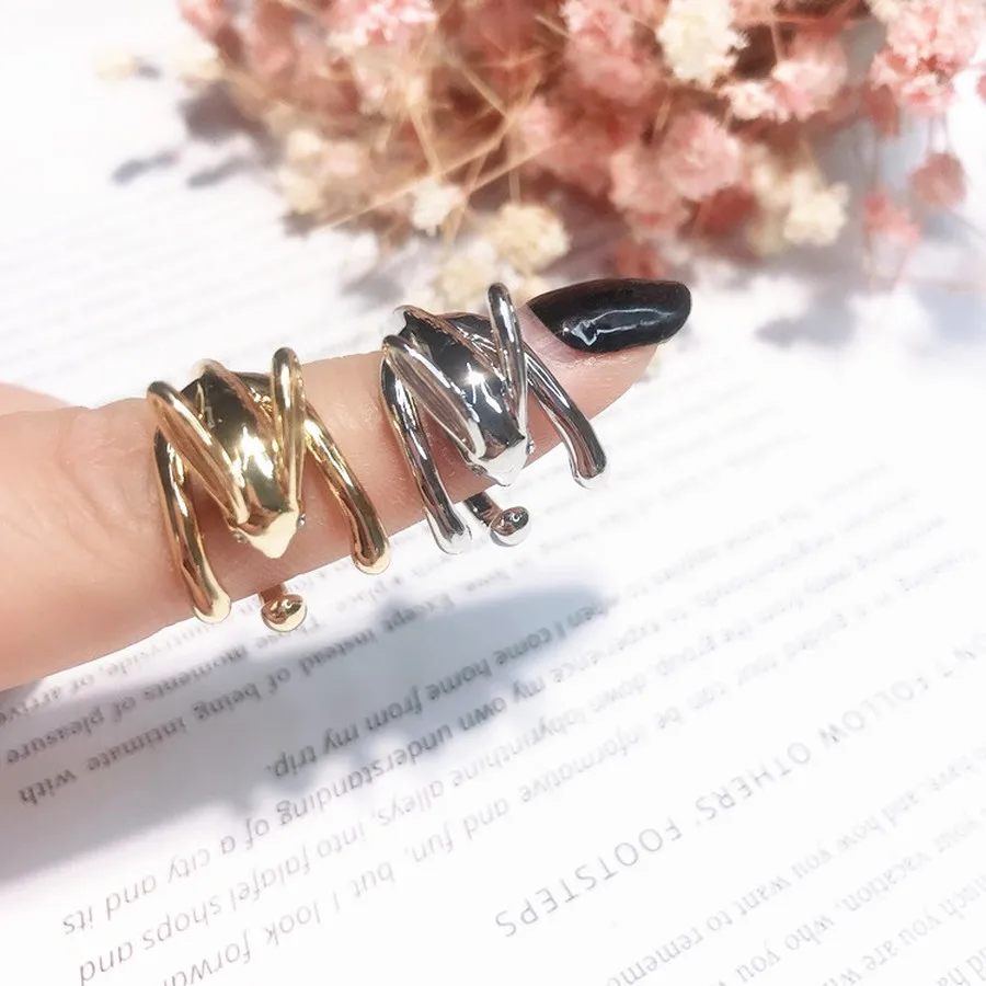 

2019 New Korean Open Ring Stereo Rabbit Ears Cute Sweet Small Fresh Jewelry Ring Girlfriend Gift for Women Fashion Jewelry