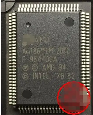 IC новый 100% AM186EM-20KC | Электроника