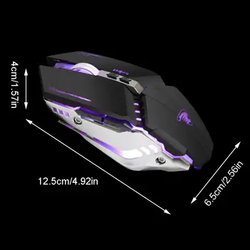 

Wired Gaming Mouse Macro Program 7 Button Mechanical Computer Mice for PC Laptop LX9A