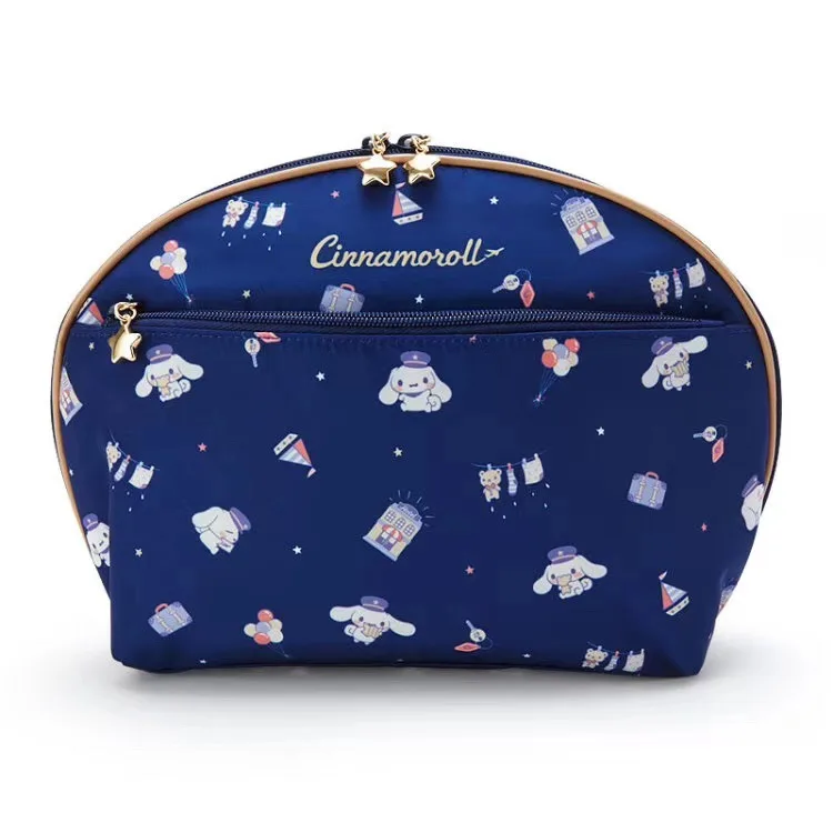 Милая мультяшная косметичка hello kitty Cinnamoroll, маленькая Двойная звезда, косметичка для девочек, ограниченная серия, женская косметичка для хранения, Органайзер