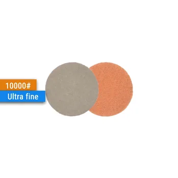 

100PCS 1in 60/240/600/3000/10000Grit Hook&Loop Wet/dry Sanding Discs +manual Kit