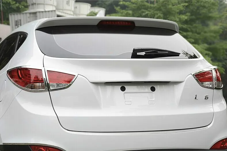 Для hyundai IX35 2010-2013 Высокое качество ABS Хромированная фара/задняя крышка автомобиля Стайлинг