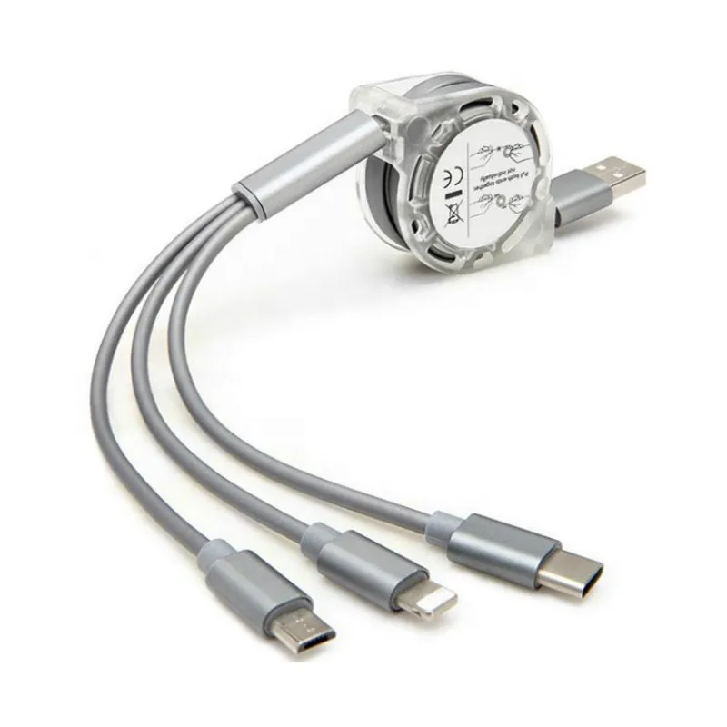 3 в 1 Выдвижной USB кабель Micro USB Тип для Xiaomi samsung huawei мульти зарядное устройство кабель адаптер для мобильного телефона линия передачи данных