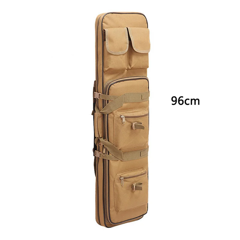 96cm Tan 85 96 120 см нейлоновый чехол для ружья, сумка для винтовки, рюкзак для снайпера, карабина, страйкбола, кобура для стрельбы, портативные сумки, аксессуары для охоты - Цвет: 96cm Tan