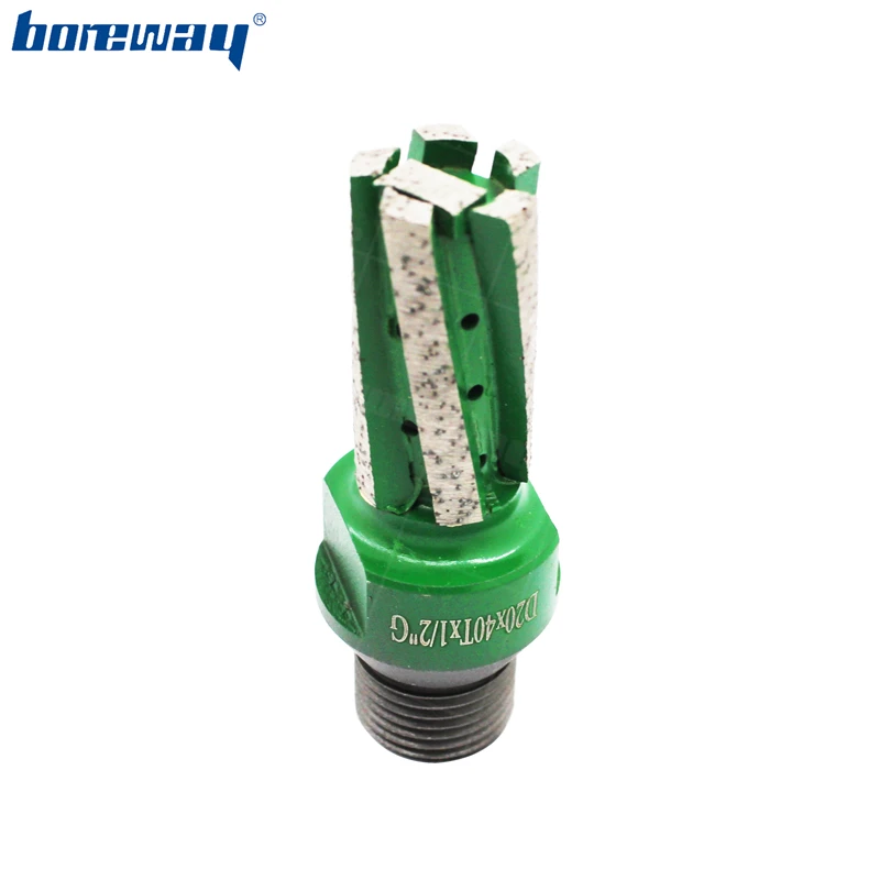 Boreway Supply A Piece of Guaranteed D25*40T*1/2''G Diamond Finger Bit