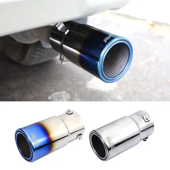 

Car Stainless steel Exhaust Muffler Tip Pipe auto accessories For Toyota Prado 2013-2019 Car Styling