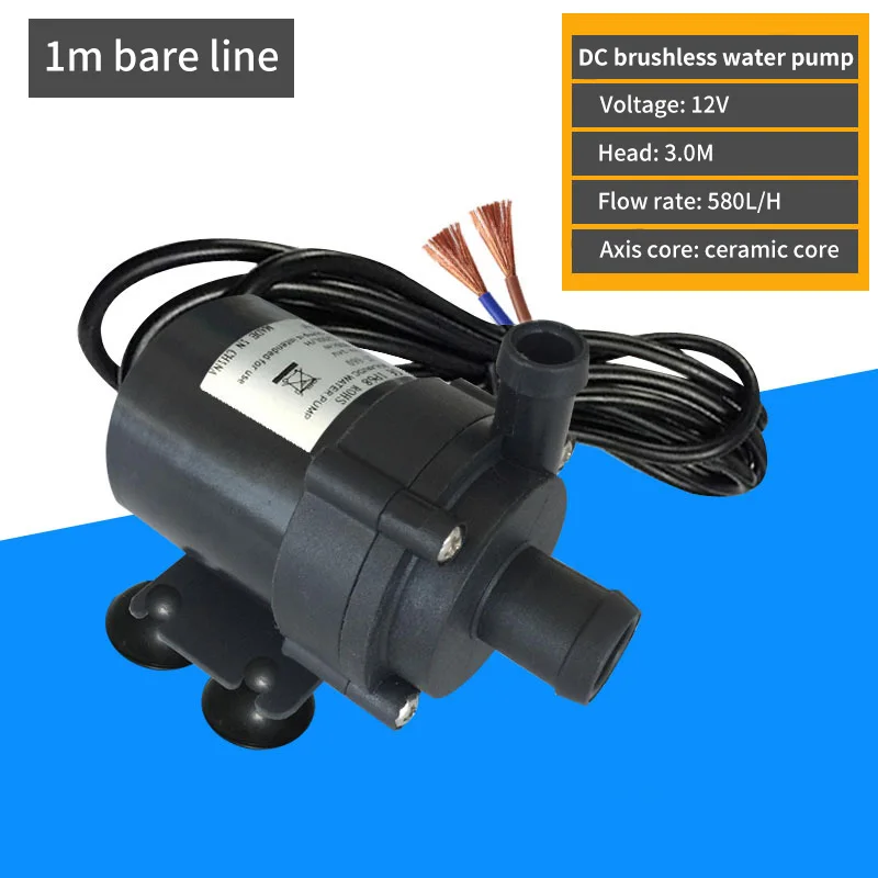 

Mini 12V 24V DC Brushless Submersible Pump Water Warmer Pump Water Cooling Pump Circulating Pump