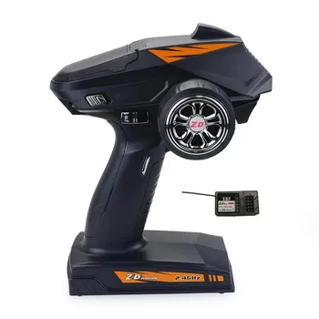 

Racing 2.4G 4-Channel RC Radio Control Remote Controller Transmitter With Receiver for ZD Racing 8277 Truck RC Car Boat
