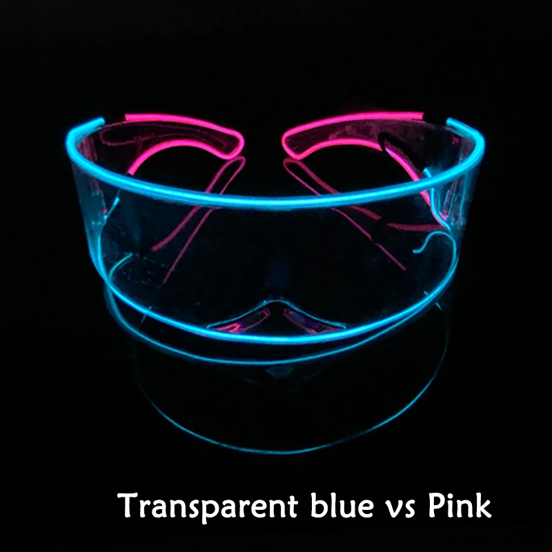 LENTES LED MULTICOLOR DISFRAZ FIESTA GENERICO