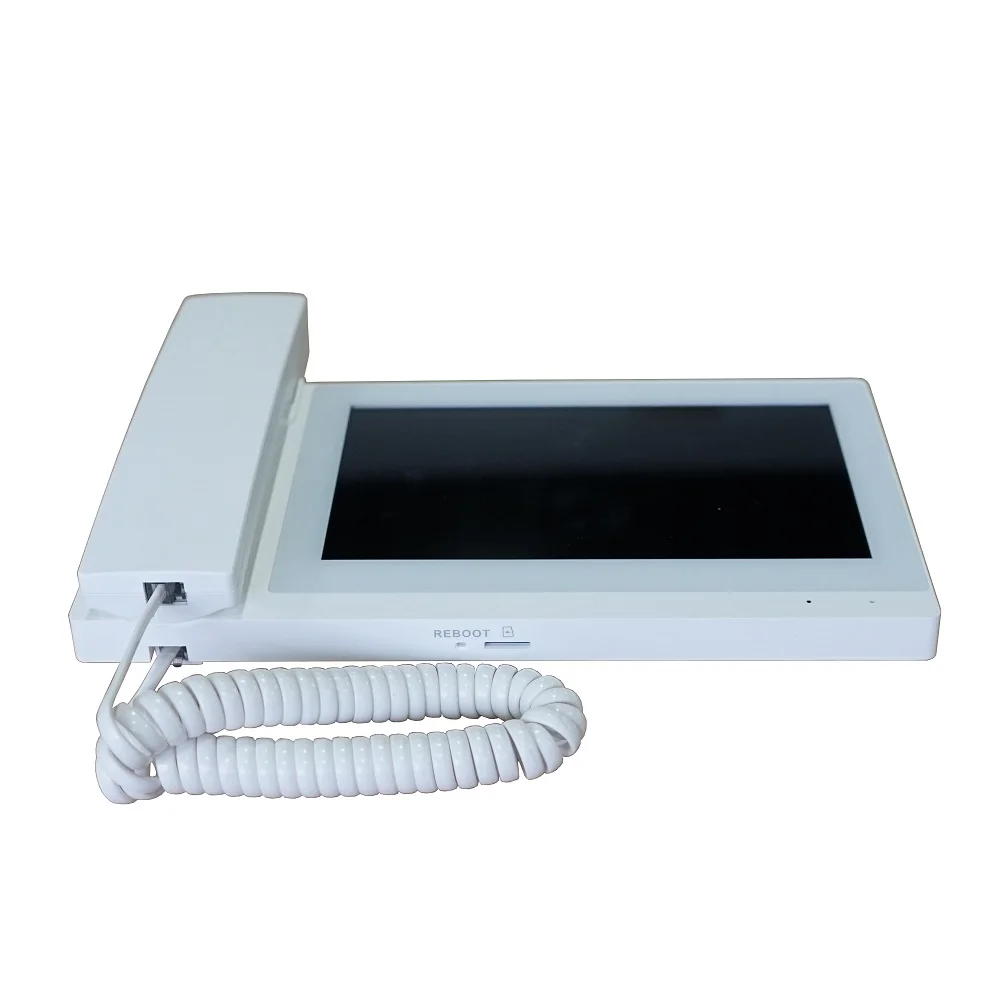 DH логотип VTH5221E/EW H 7 дюймов сенсорный внутренний монитор IP дверной звонок ручной