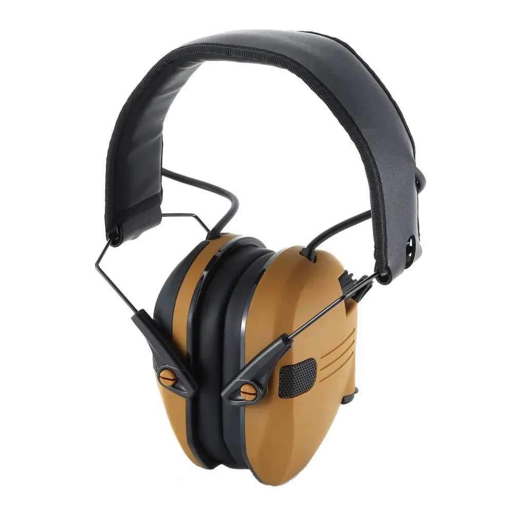 Electronic Shooting Earmuffs, Ear Muffs Headphone/Sound Amplification Noise Reduction Ear Protection for Shooting/Hunting - Famidy.com