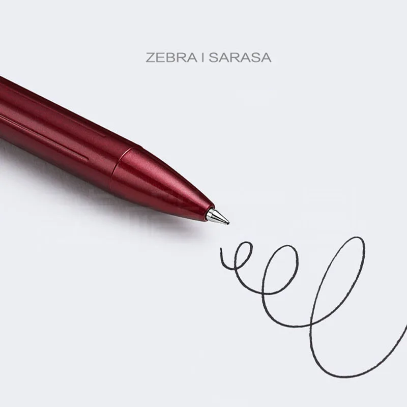 ZEBRA JJ55 металлическая ручка для деловых подписей школьная гелевая ручка для экзамена Ограниченная серия высококлассная ручка подарок 0,5 мм