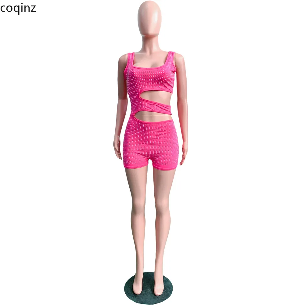Лето плюс размер костюмы, женские комбинезоны тело женщины Bodycon JUMPSUIT комбинезоны неоновое боди сексуальный комбинезон моно Mujer S3540