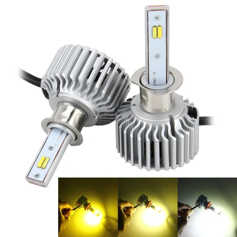 

One-to-H1 Voltage/Power 9-16 V/26 W 2250LM Car LED Headlight Built-in Cob And CANbus