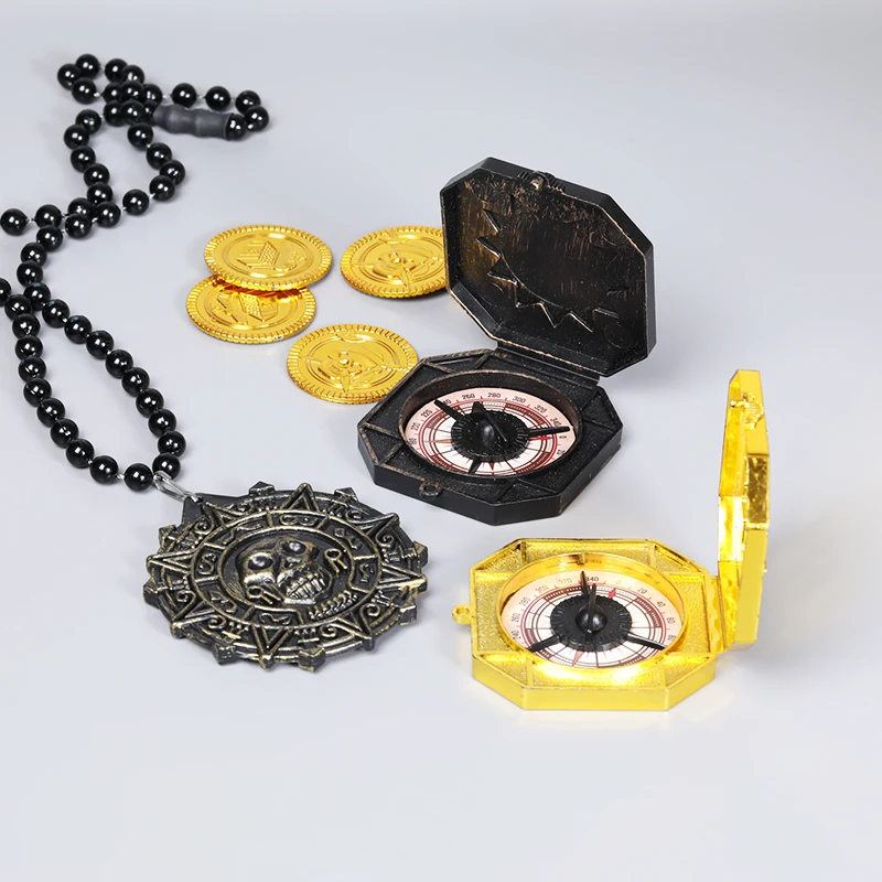 100Pcs Plastic Gold Treasure Coins Pirate Party Toy