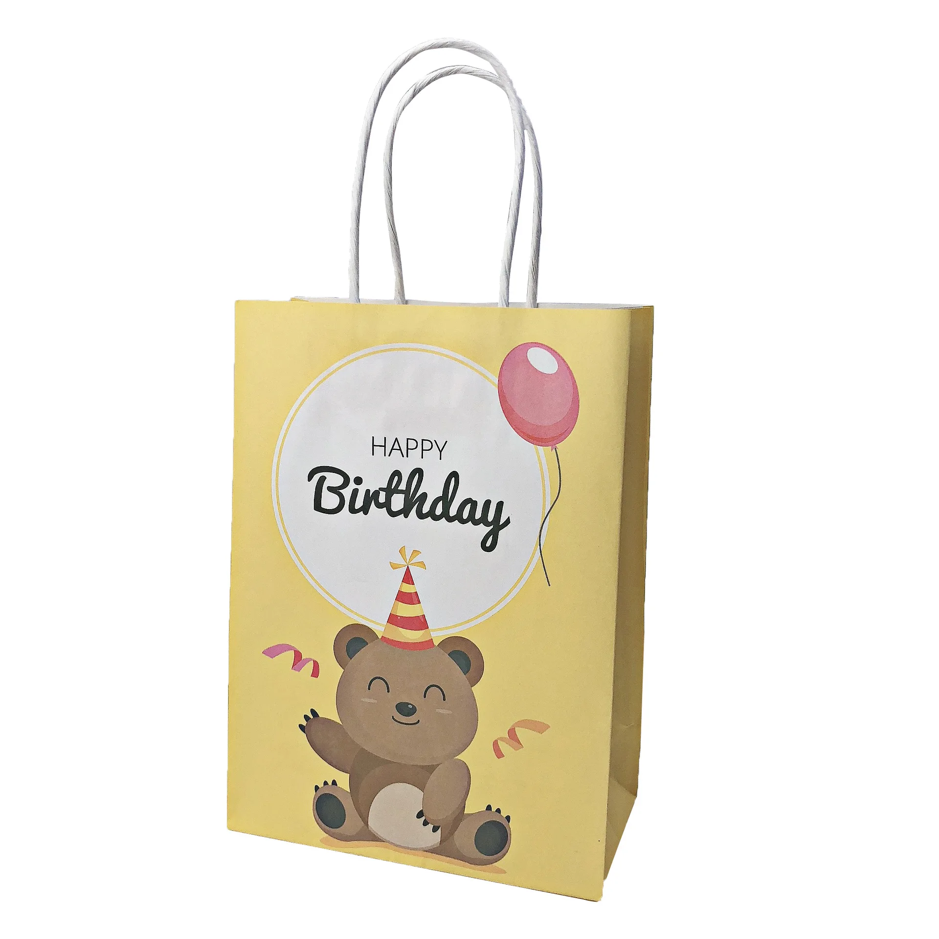 10 шт мультяшный мешок для подарков День Рождения украшения Дети Единорог бумага подарочная сумка ребенок душ вечерние принадлежности конфеты бумага с динозаврами сумка - Цвет: 1