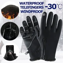 Зимние перчатки для женщин и мужчин, вязаные варежки, теплые мягкие перчатки, водонепроницаемые, ветрозащитные, индукционные перчатки# j8