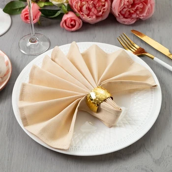 

Set of napkins "Ethel" Vanilla, 40x40cm - 4 pieces