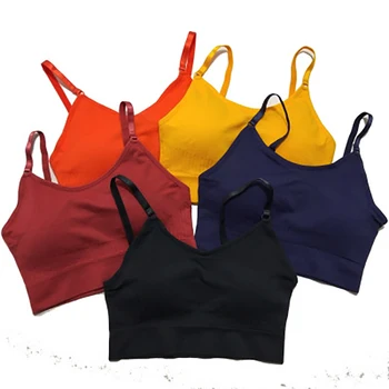 

LEOQ Yoga Shock-Proof Gathering Padded Sports Bra Push Up Underwear Backless Fitness Women No Rims Energy Active Wear