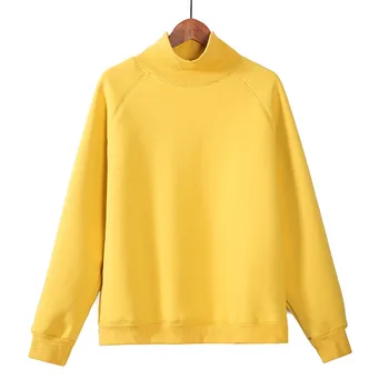 

2019 new women's capless lamb wool student coat warm color collar pure cotton Winter plus velvet thick sweater White