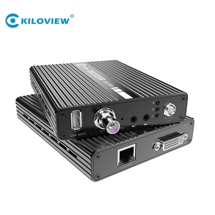 

KV-DC230 H264 RTMP RTSP HLS Onvif IP to HDMI SDI VGA Video Decoder