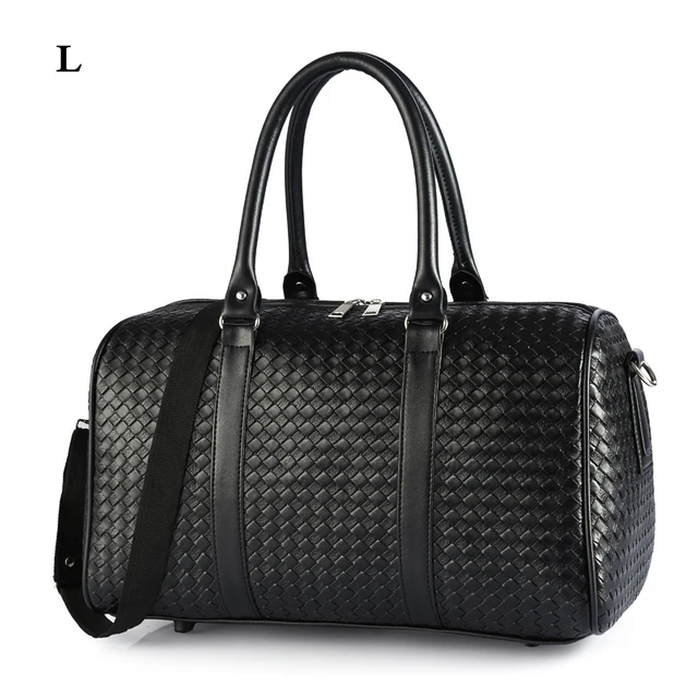 Women Travel Bag Suitcase Handbags Large Women's Bag Men Portable Luggage Bag Weekend Duffle Bags Shoulder Bag Men Tote Bags black L
