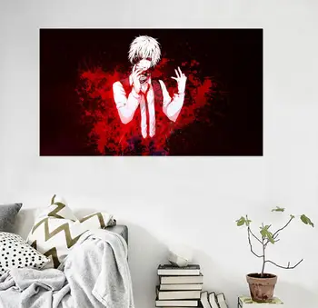 

[Self-Adhesive] 3D Tokyo Ghoul 227 Japan Anime Wall Stickers Mural Decal Wall Murals AJ WALLPAPER Belly