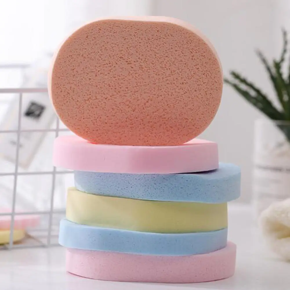 Puff Face-Wash Facial-Makeup-Remover Reusable Sponge-Powder Seaweed Wash-Face