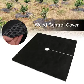 

10PCS Weed Control Ground Cover Breathable and Moisturizing Degradation Weed Protection Cover Non-woven Orchard Grass Cloth 30E