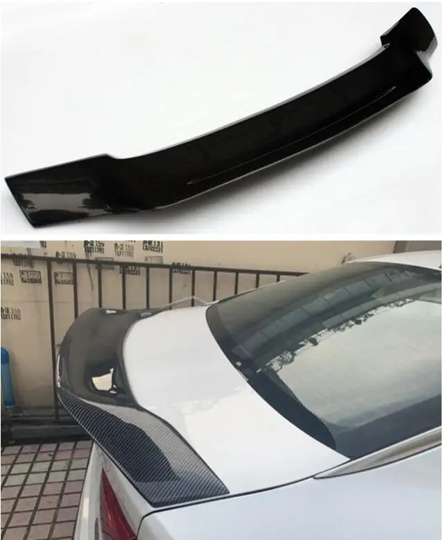 Высокое качество углеродного волокна и ABS заднее крыло багажника спойлер для Kia Honda Accord R Стиль по EMS