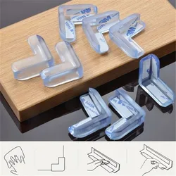 Protecteur de sécurité en Silicone pour bébé, 4 pièces, coins de Table, anti collision 