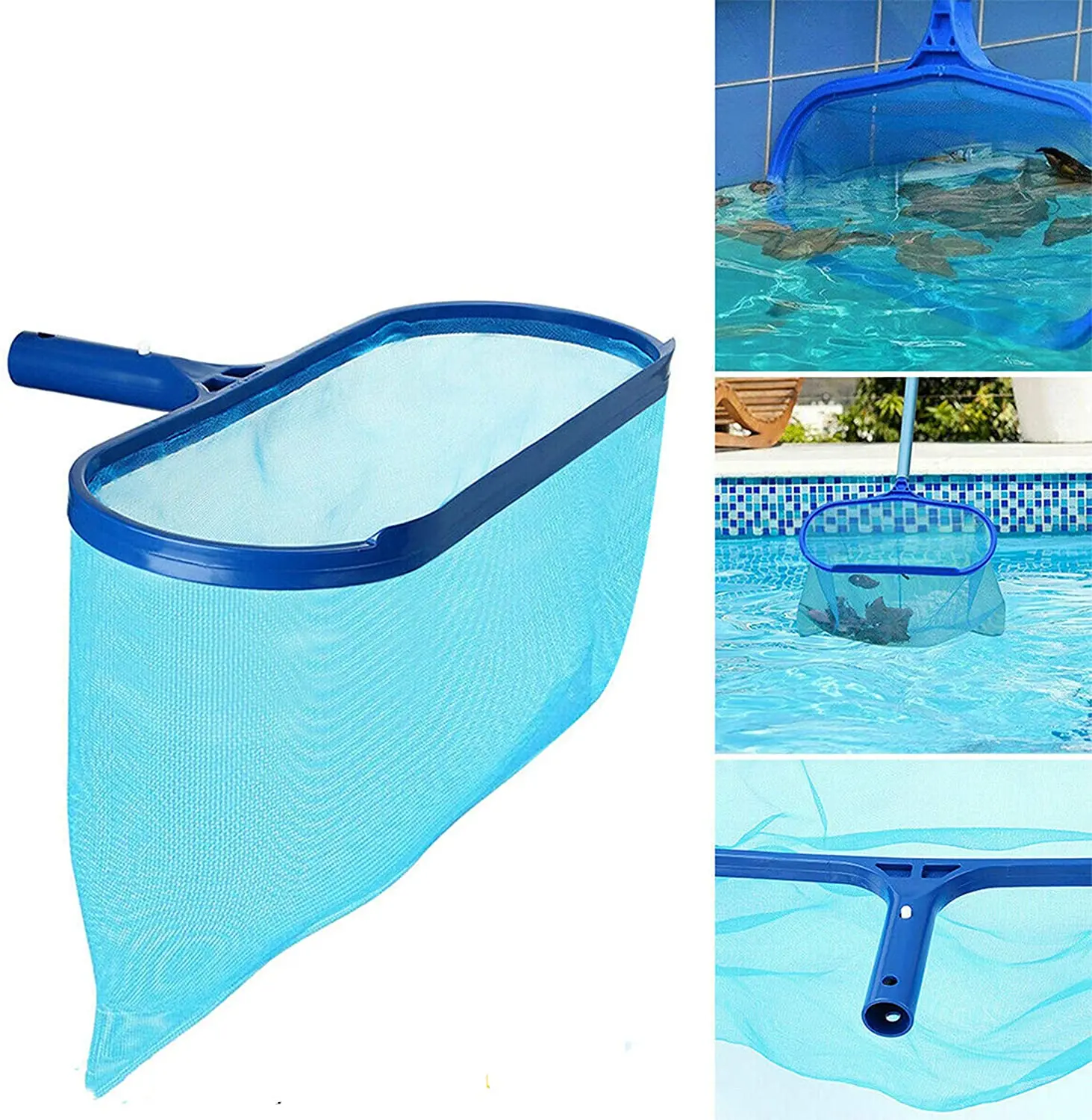 

Swimming Pool Medium Fine Mesh Pool Skimmer Net Bag Catcher Aquarium Portable Cleaning Tools 35P