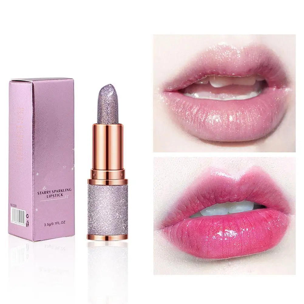 Glitter Star Lipstick Nourishing Moisturizer Sparkling Lipstick Long  Lasting Waterproof Makeup Cosmetic Makeup Lipstick Labiales - Lipstick -  AliExpress